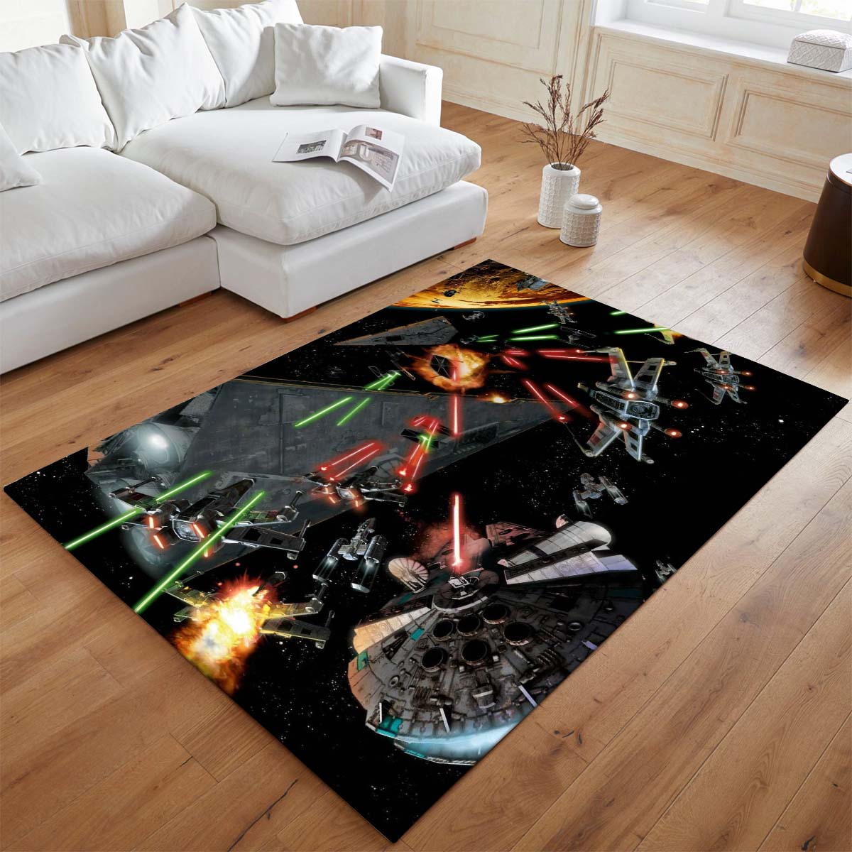 Star Wars Weltraumschlacht 2 Teppich - TOK – Bild 2