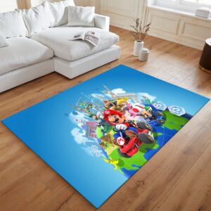 Alternative view of Super Mario – Charaktere 10 Teppich - TOK