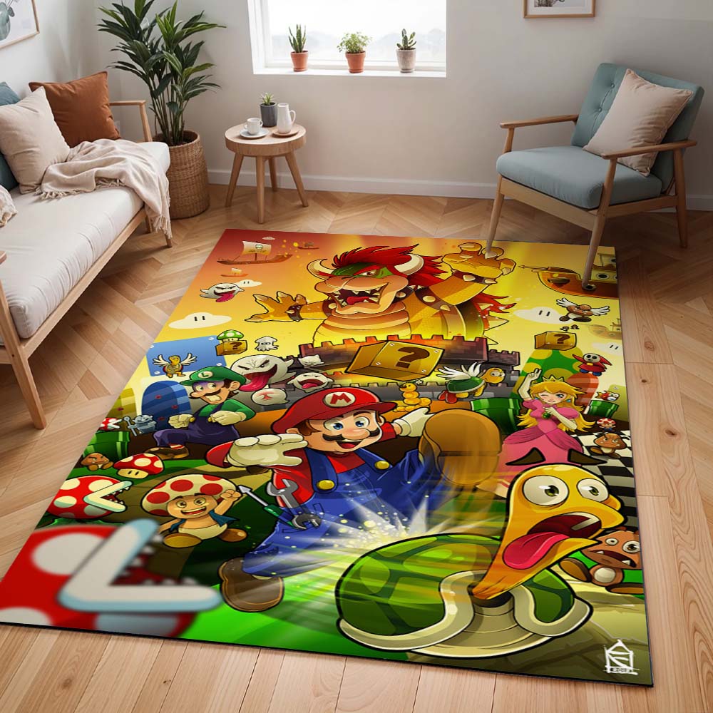 Super Mario – Charaktere 13 Teppich - TOK