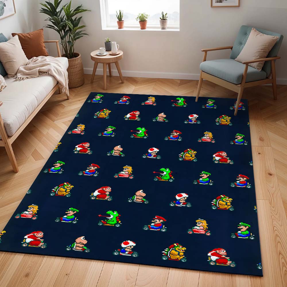 Super Mario – Charaktere 30 Teppich - TOK