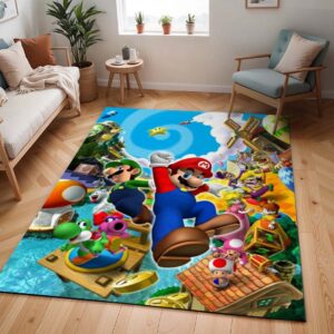 Super Mario – Charaktere 4 Teppich - TOK