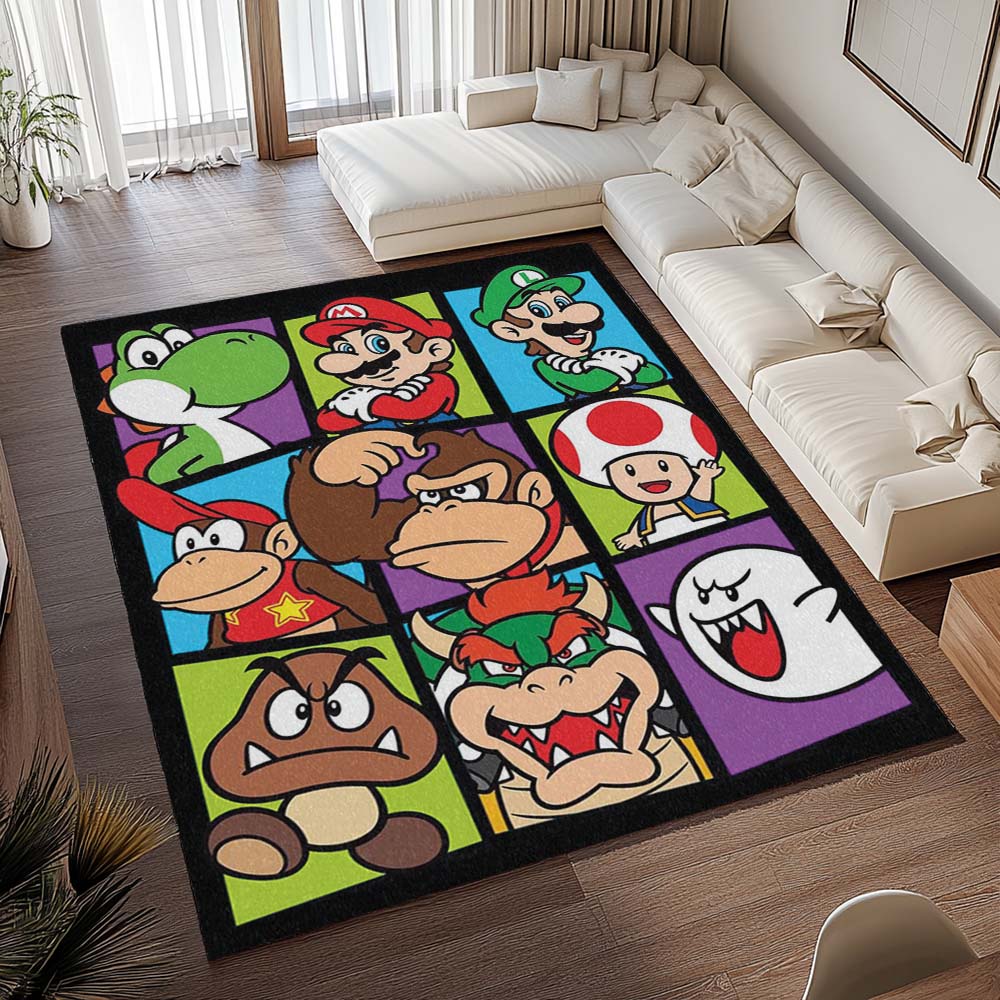 Super Mario – Charaktere 44 Teppich - TOK – Bild 2