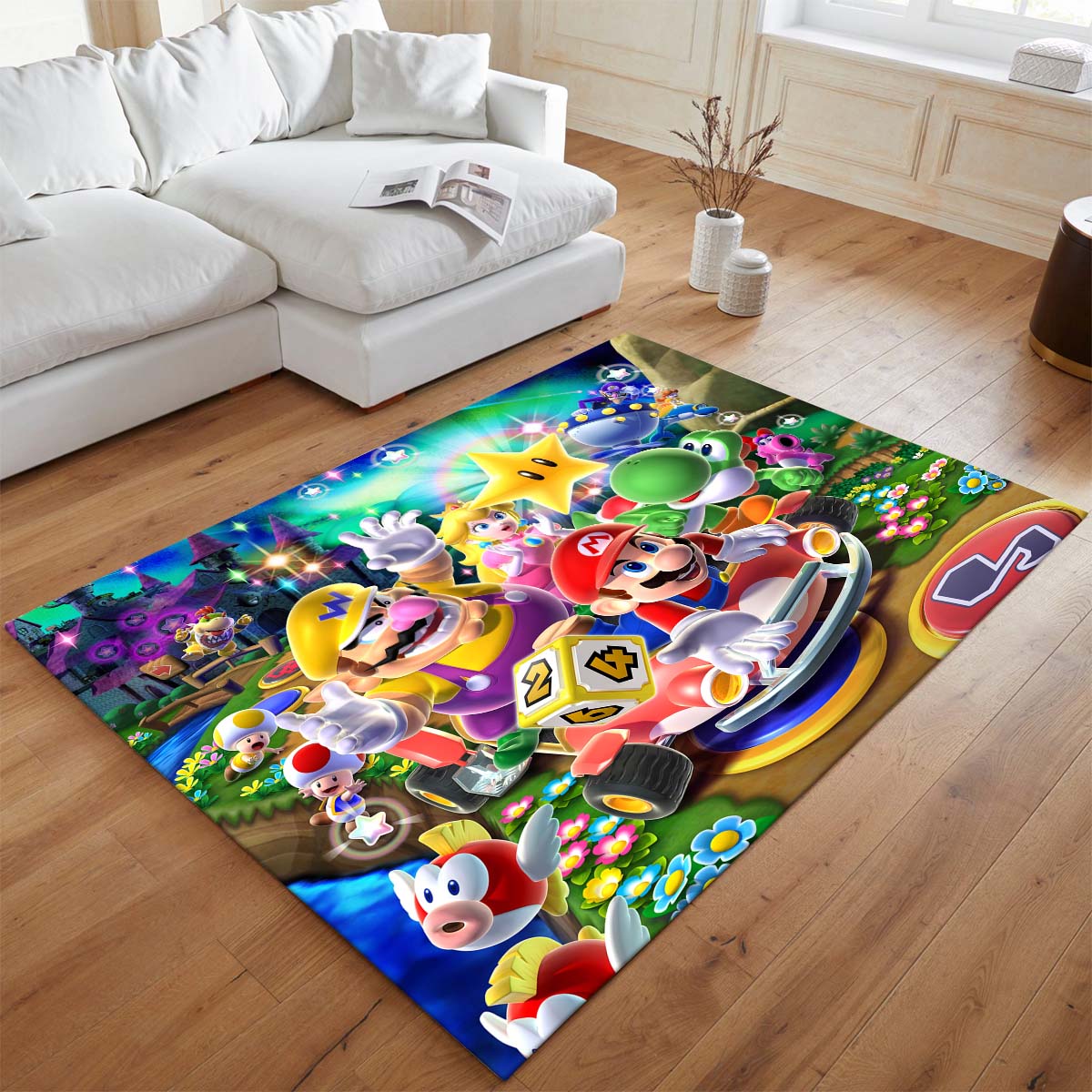 Super Mario – Charaktere Teppich - TOK – Bild 2