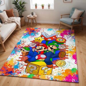 Super Mario – Luigi Teppich - TOK