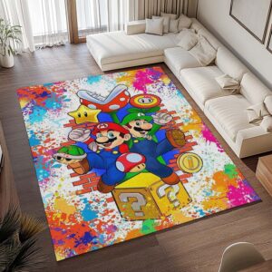Alternative view of Super Mario – Luigi Teppich - TOK