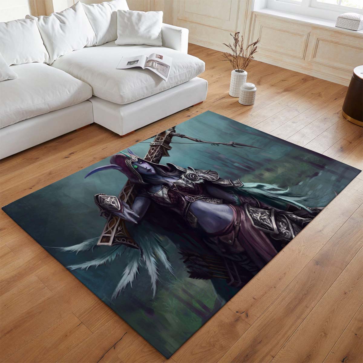 Sylvanas Windläufer World of Warcraft 2 Teppich - TOK – Bild 2