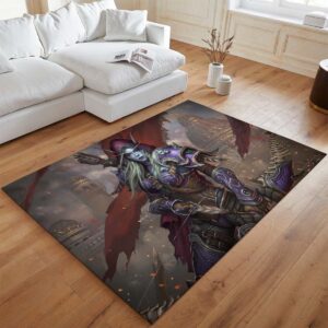 Alternative view of Sylvanas Windläufer World of Warcraft 3 Teppich - TOK
