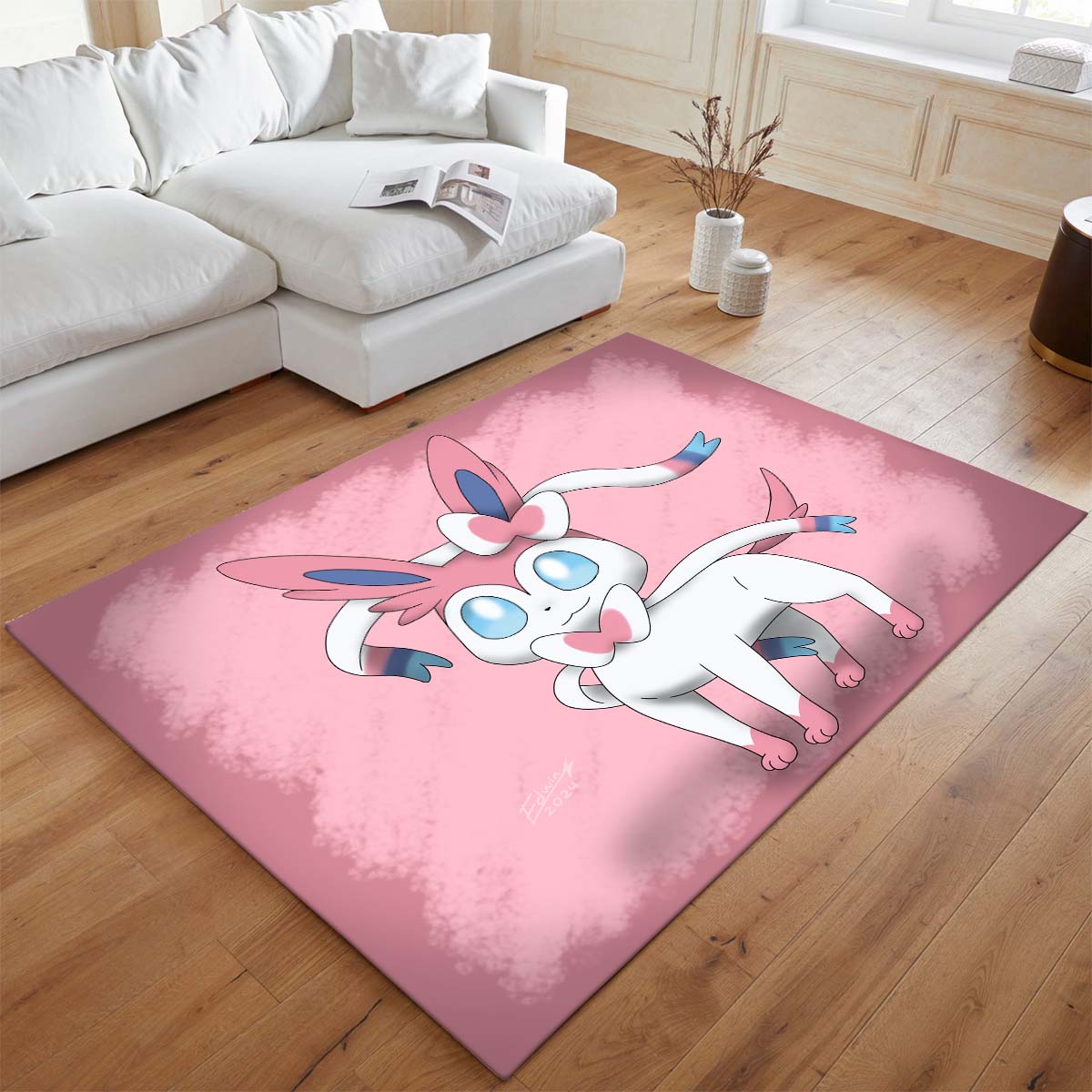 Feelinara Pokémon - Sylveon Pokemon 9 Teppich - TOK – Bild 2