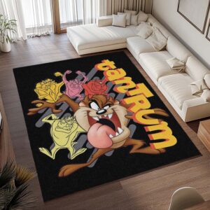 Alternative view of Taz aus Tasmanien – Looney Tunes 01 Teppich - TOK