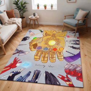 Thanos – Handschuhe – Avengers – Marvel – Infinity War Teppich - TOK