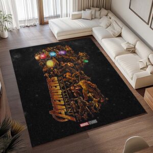 Alternative view of Thanos – Handschuh – Marvel Teppich - TOK