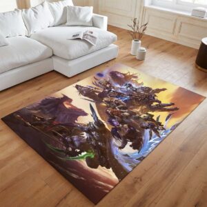 Alternative view of Die Allianz Armee World of Warcraft Blizzard zeigt neue Reittiere Teppich - TOK
