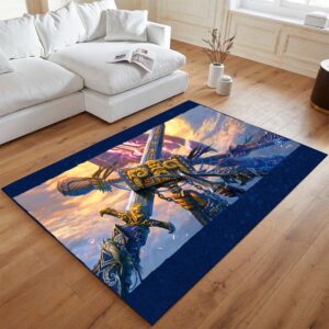 Alternative view of Die Allianz Armee World of Warcraft Teppich - TOK