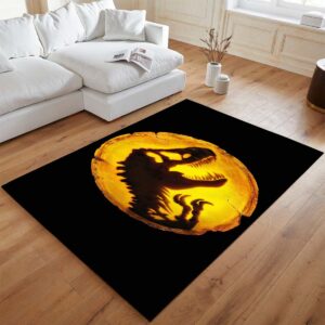 Alternative view of Die Dinosaurier aus Jurassic World 2 Teppich - TOK