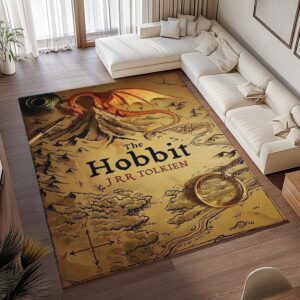 Alternative view of Der Hobbit J R R Tolkien 2 Teppich - TOK