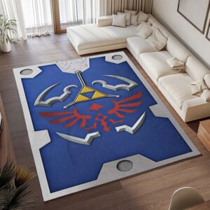 Alternative view of Die Legende von Zelda Symbol 2 Teppich - TOK