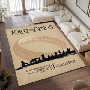 Alternative view of Der Herr der Ringe 16 Teppich - TOK