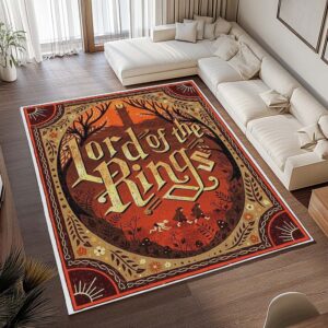 Alternative view of Der Herr der Ringe 19 Teppich - TOK