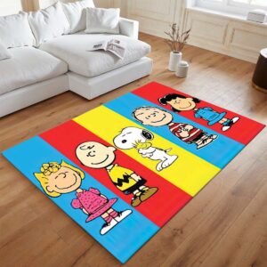 Alternative view of Die Peanuts – Charaktere 2 Teppich - TOK