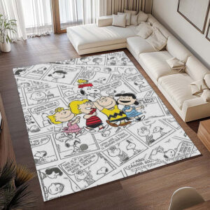 Alternative view of Die Peanuts – Charaktere 3 Teppich - TOK