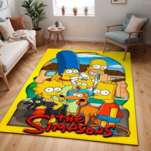 Die Simpsons – Alle Charaktere 03 Teppich - TOK