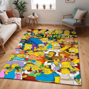 Die Simpsons – Alle Charaktere 06 Teppich - TOK
