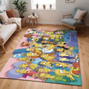 Die Simpsons – Alle Charaktere 08 Teppich - TOK