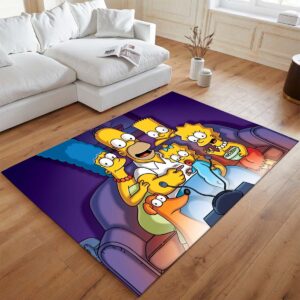 Alternative view of Die Simpsons – Alle Figuren 15 Teppich - TOK