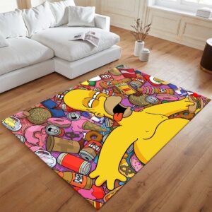 Alternative view of Die Simpsons – Homer Simpson Teppich - TOK