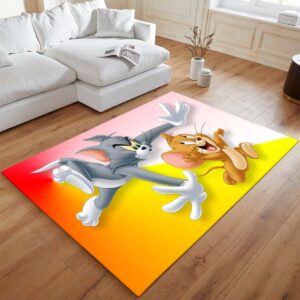Alternative view of Tom und Jerry – Cartoon-Figuren 02 Teppich - TOK