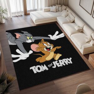 Alternative view of Tom und Jerry – Cartoon-Figuren 06 Teppich - TOK