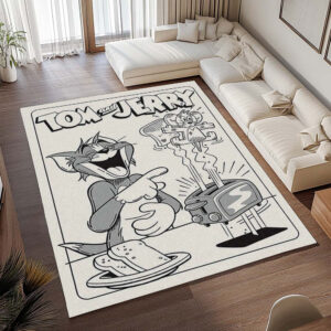 Alternative view of Tom und Jerry – Cartoon-Figuren 08 Teppich - TOK