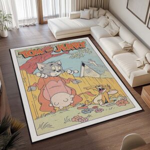 Alternative view of Tom und Jerry – Cartoon-Figuren 09 Teppich - TOK