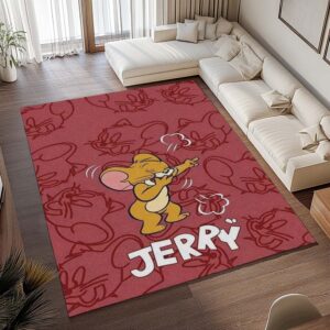 Alternative view of Tom und Jerry – Cartoon-Figuren 16 Teppich - TOK
