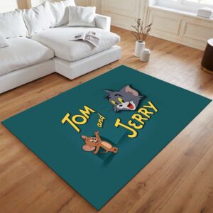 Alternative view of Tom und Jerry – Cartoon-Figuren 21 Teppich - TOK