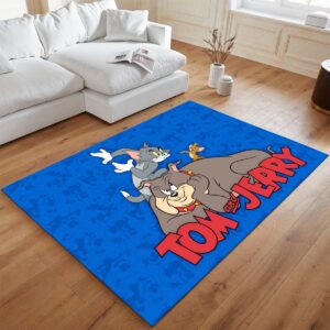 Alternative view of Tom und Jerry – Cartoon-Figuren 22 Teppich - TOK