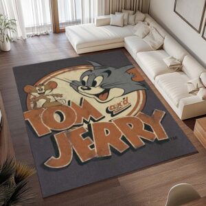 Alternative view of Tom und Jerry – Cartoon-Figuren 23 Teppich - TOK