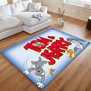 Alternative view of Tom und Jerry – Cartoon-Figuren 24 Teppich - TOK