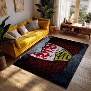 Alternative view of VfB Stuttgart - VfB Stuttgart Teppich 17 - Teppich für Fans