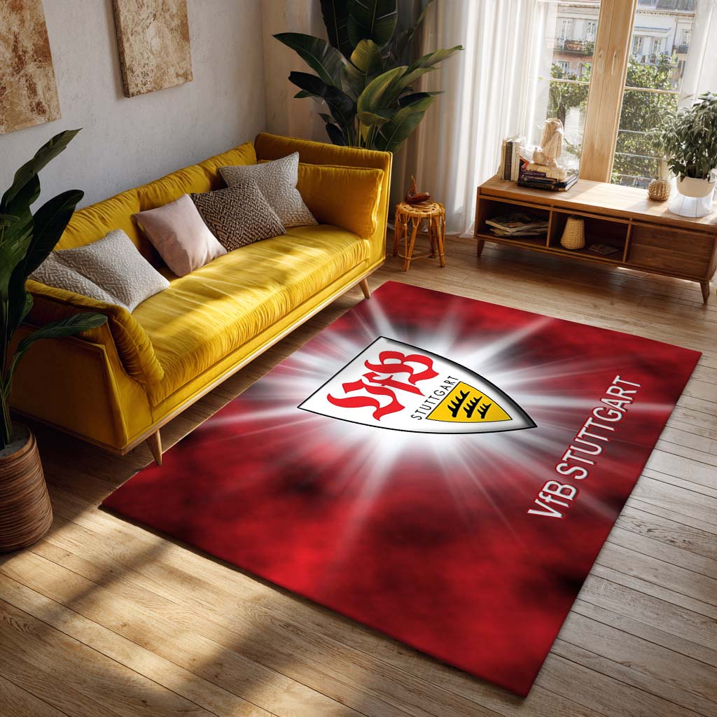 VfB Stuttgart - VfB Stuttgart Teppich 05 - Teppich für Fans