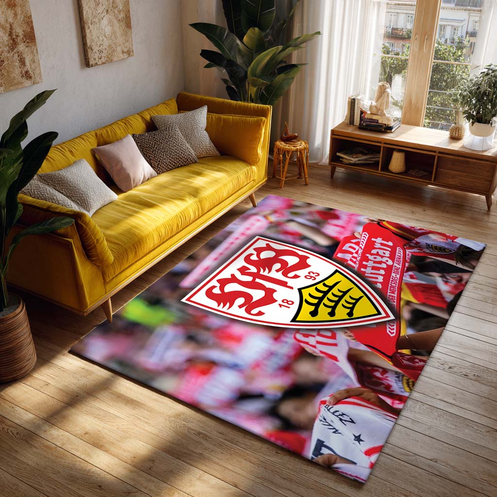 VfB Stuttgart - VfB Stuttgart Teppich 03 - Teppich für Fans – Bild 2