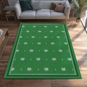 Alternative view of VfL Wolfsburg Teppich | Bundesliga-Muster