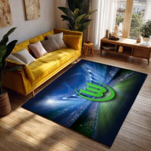 Alternative view of VfL Wolfsburg Teppich 01 - Teppich für Fans