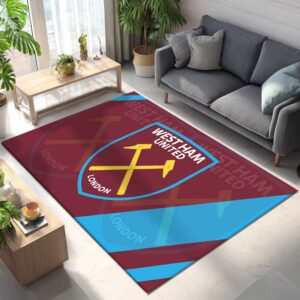 Alternative view of West Ham United Fußballclub 8 Teppich