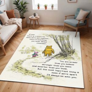 Winnie Pooh und Ferkel 4 Teppich - TOK