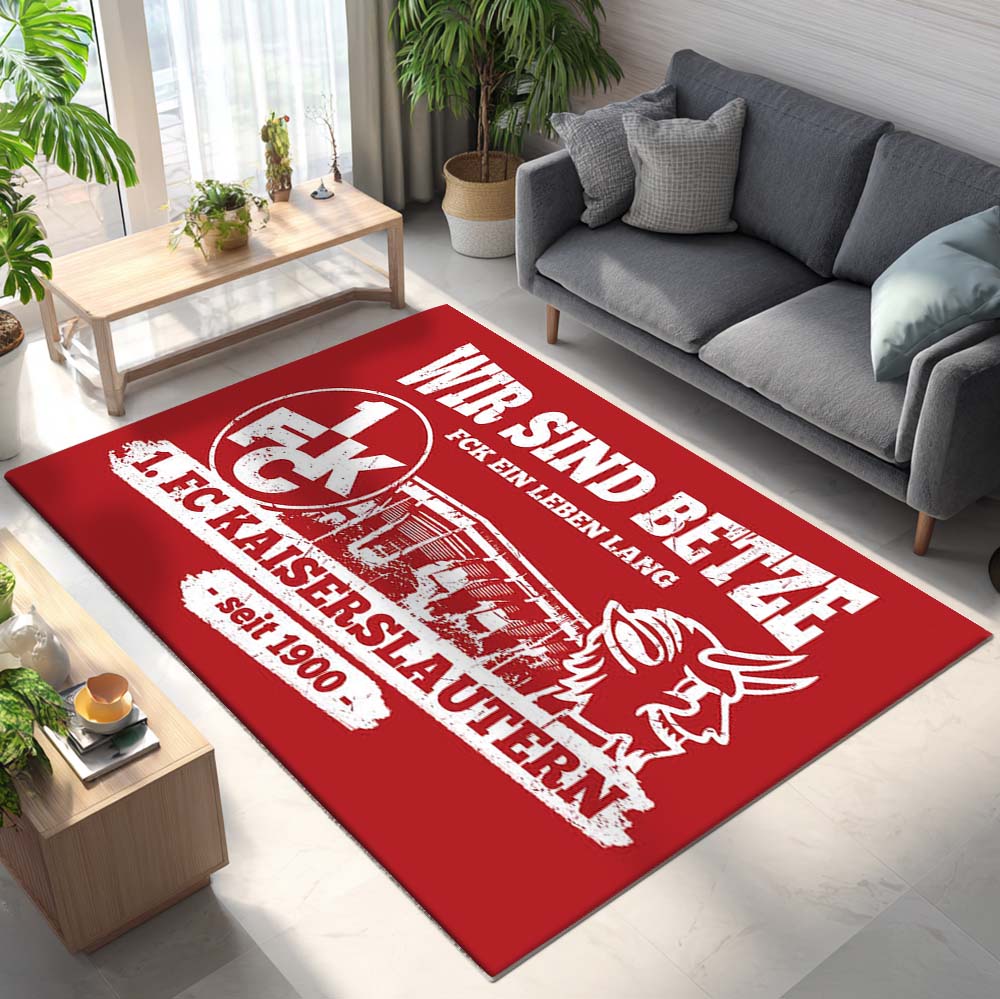 1. FC Kaiserslautern - FCK Teppich 1 - Teppich für Fans