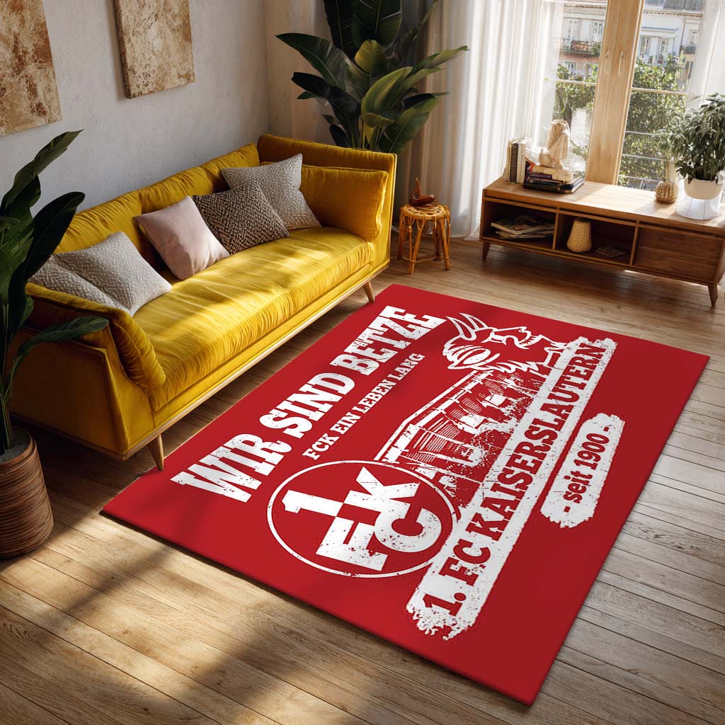 1. FC Kaiserslautern - FCK Teppich 1 - Teppich für Fans – Bild 2