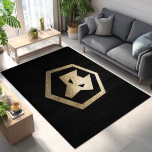 Alternative view of Wolverhampton Wanderers Fußballclub 12 Teppich