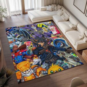 Alternative view of Yu-Gi-Oh – Charaktere 1 Teppich - TOK