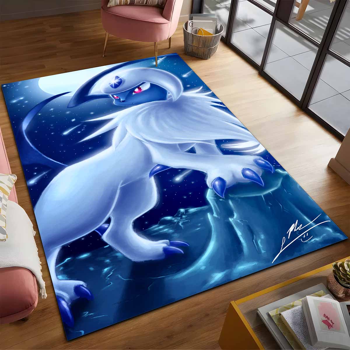 Absol Pokmon 2 Teppich – Bild 2